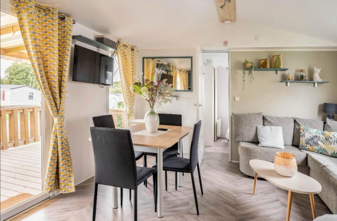 Mobil Home 8 Pers, Normandie, Le Boujou De Litteau מראה חיצוני תמונה